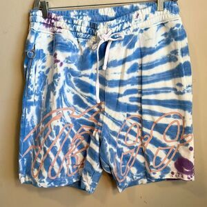AKOO Tie-dye Mens Shorts XL